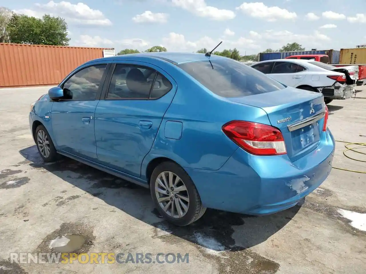 2 Photograph of a damaged car ML32F3FJ2KHF02057 MITSUBISHI MIRAGE 2019