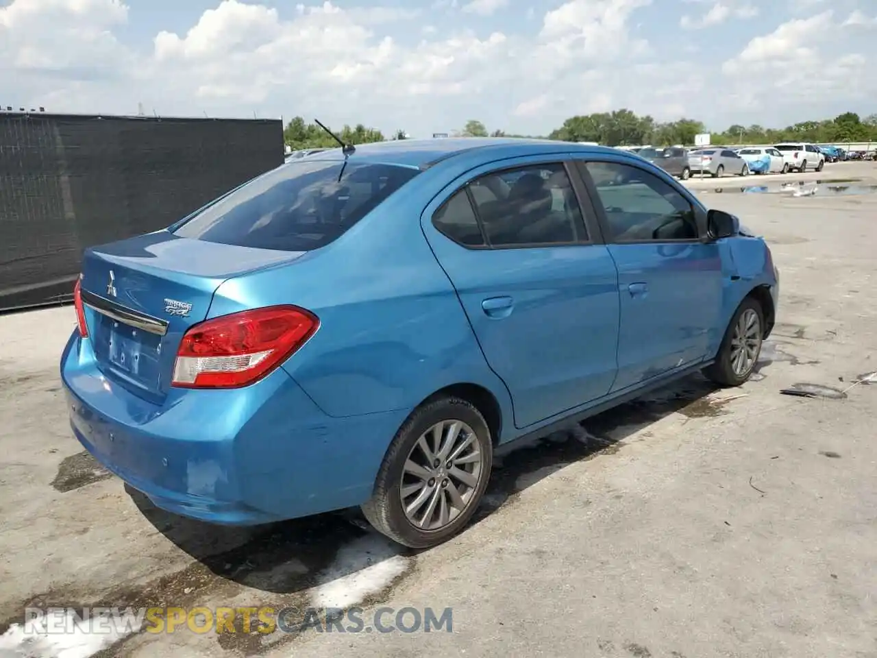 3 Photograph of a damaged car ML32F3FJ2KHF02057 MITSUBISHI MIRAGE 2019