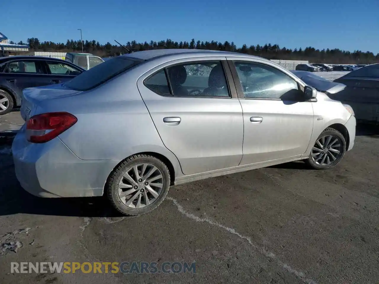 3 Photograph of a damaged car ML32F3FJ2KHF07887 MITSUBISHI MIRAGE 2019