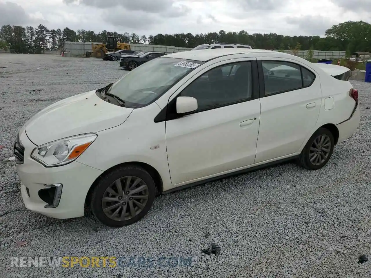 1 Photograph of a damaged car ML32F3FJ3KHF01869 MITSUBISHI MIRAGE 2019