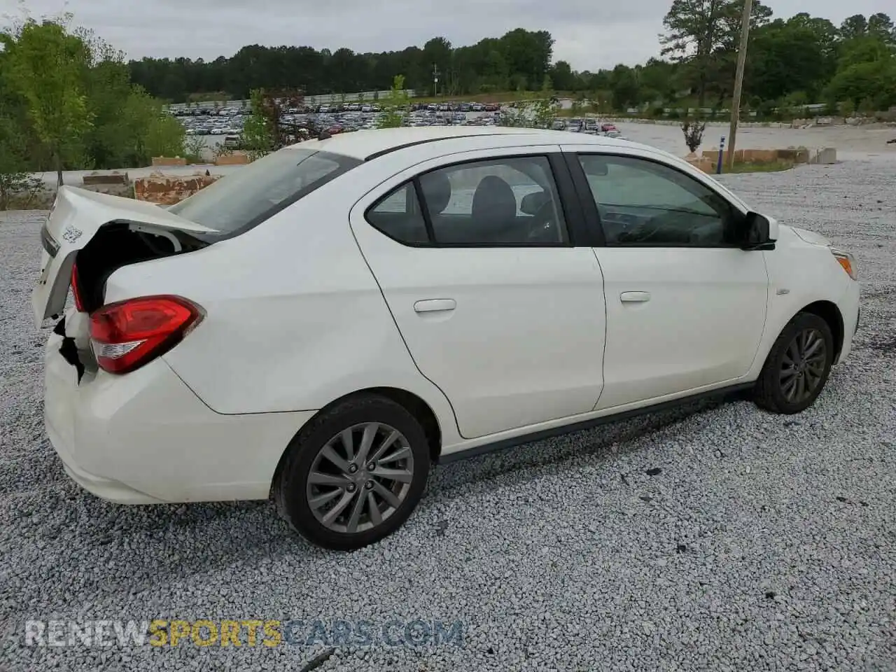 3 Photograph of a damaged car ML32F3FJ3KHF01869 MITSUBISHI MIRAGE 2019