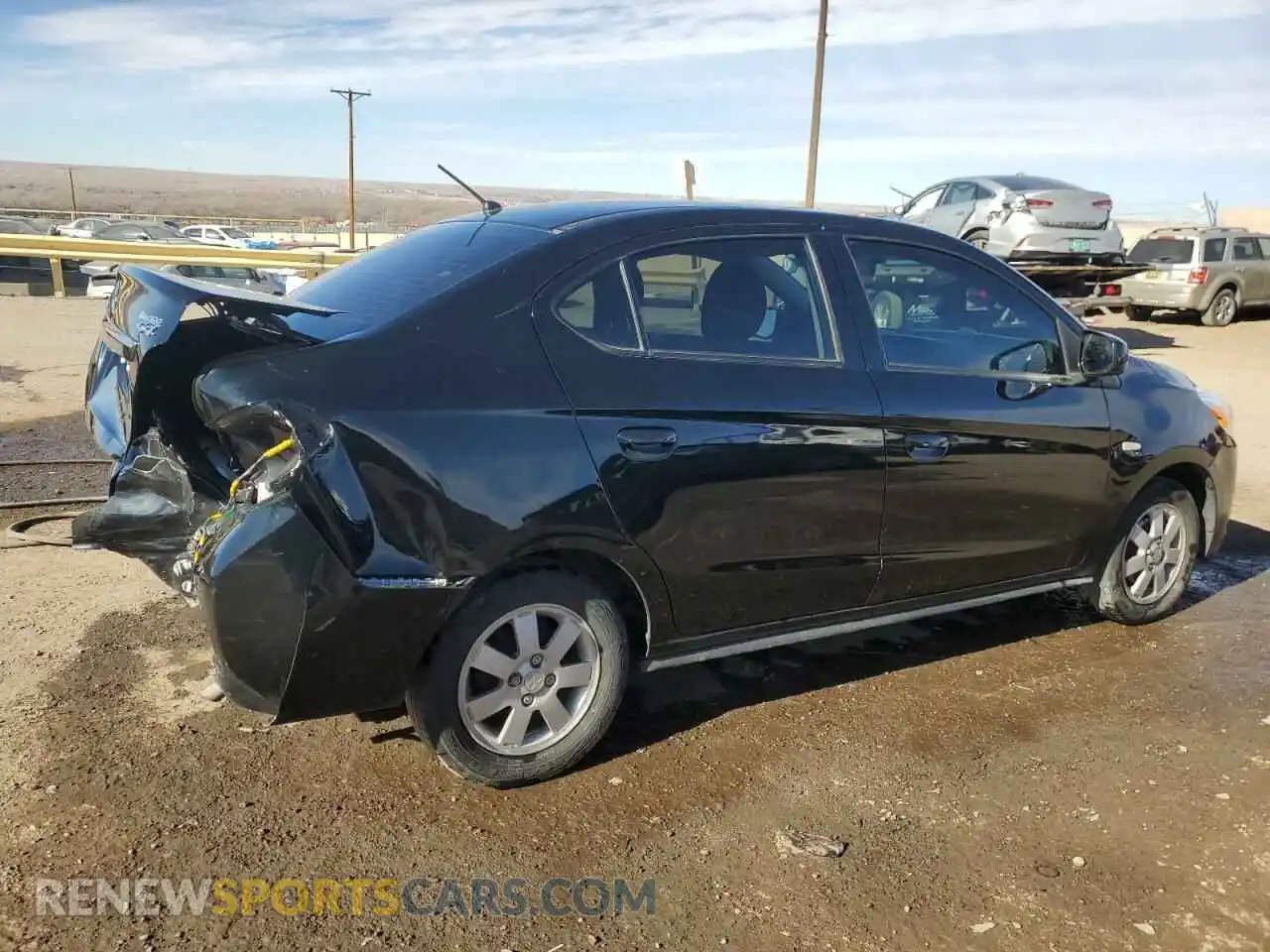 3 Фотография поврежденного автомобиля ML32F3FJ4KHF06028 MITSUBISHI MIRAGE 2019