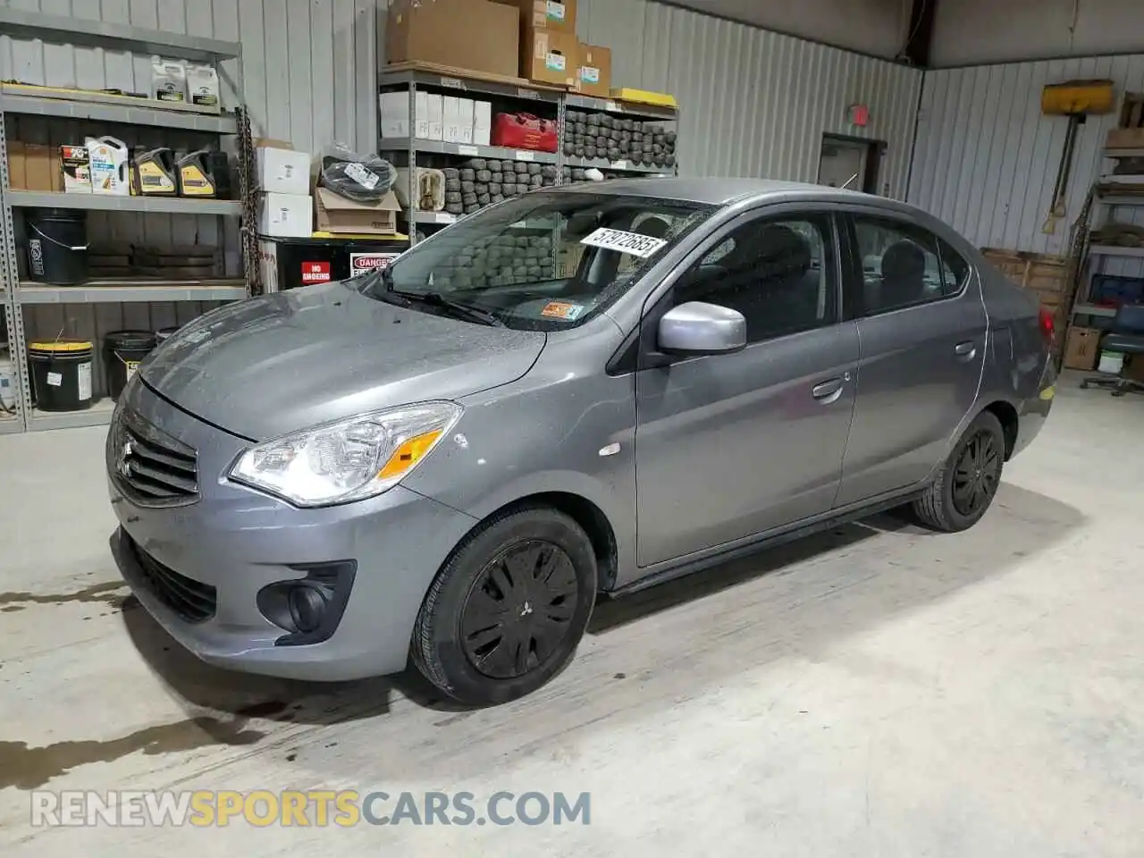 1 Photograph of a damaged car ML32F3FJ4KHF12055 MITSUBISHI MIRAGE 2019