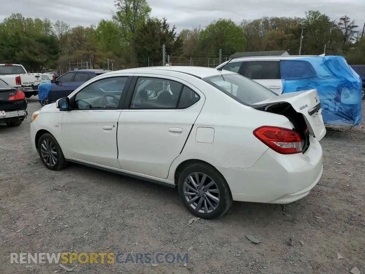 2 Photograph of a damaged car ML32F3FJ5KHF00920 MITSUBISHI MIRAGE 2019