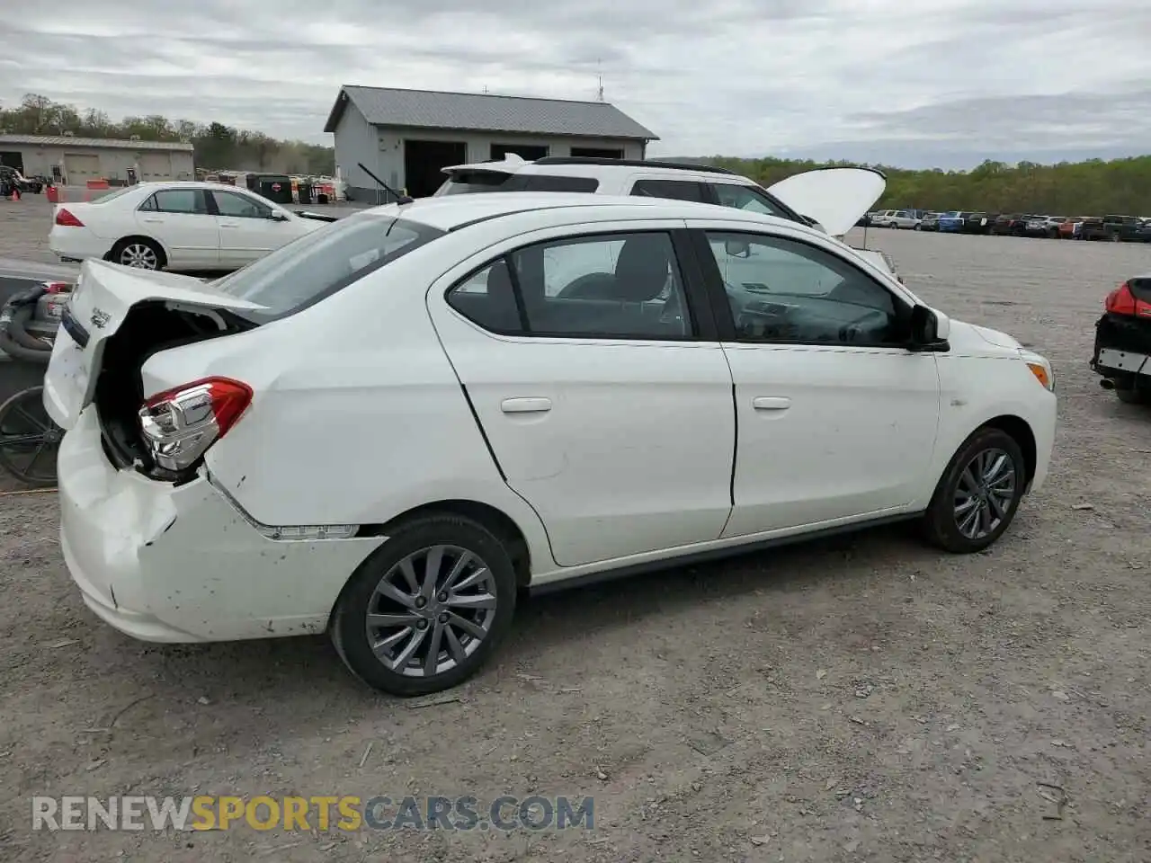 3 Photograph of a damaged car ML32F3FJ5KHF00920 MITSUBISHI MIRAGE 2019