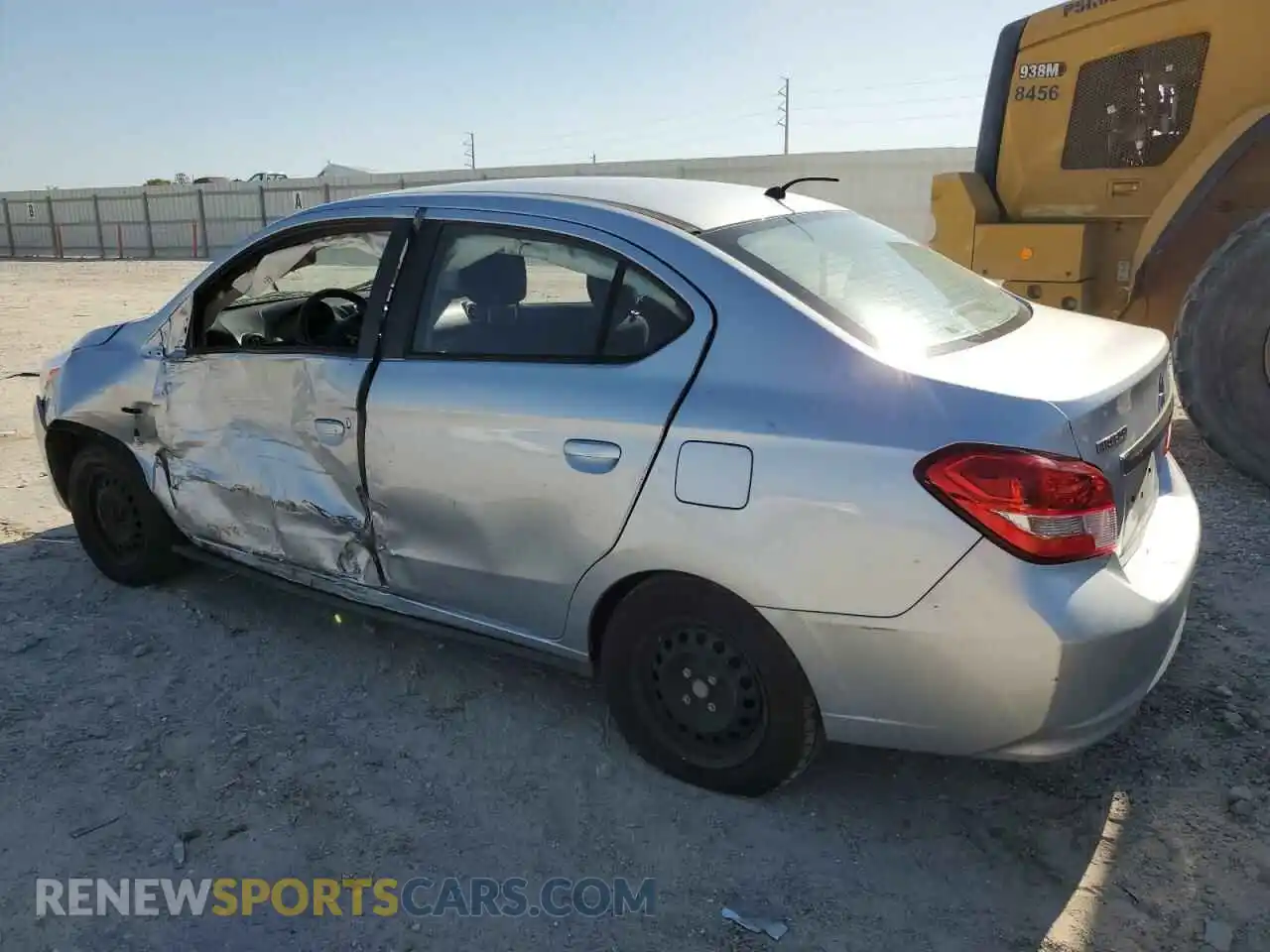 2 Photograph of a damaged car ML32F3FJ5KHF05552 MITSUBISHI MIRAGE 2019