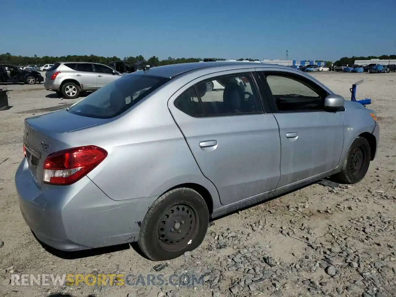 3 Photograph of a damaged car ML32F3FJ5KHF05552 MITSUBISHI MIRAGE 2019