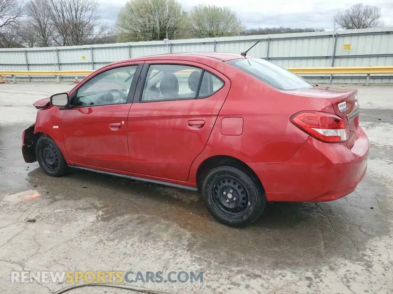 2 Photograph of a damaged car ML32F3FJ7KHF15662 MITSUBISHI MIRAGE 2019