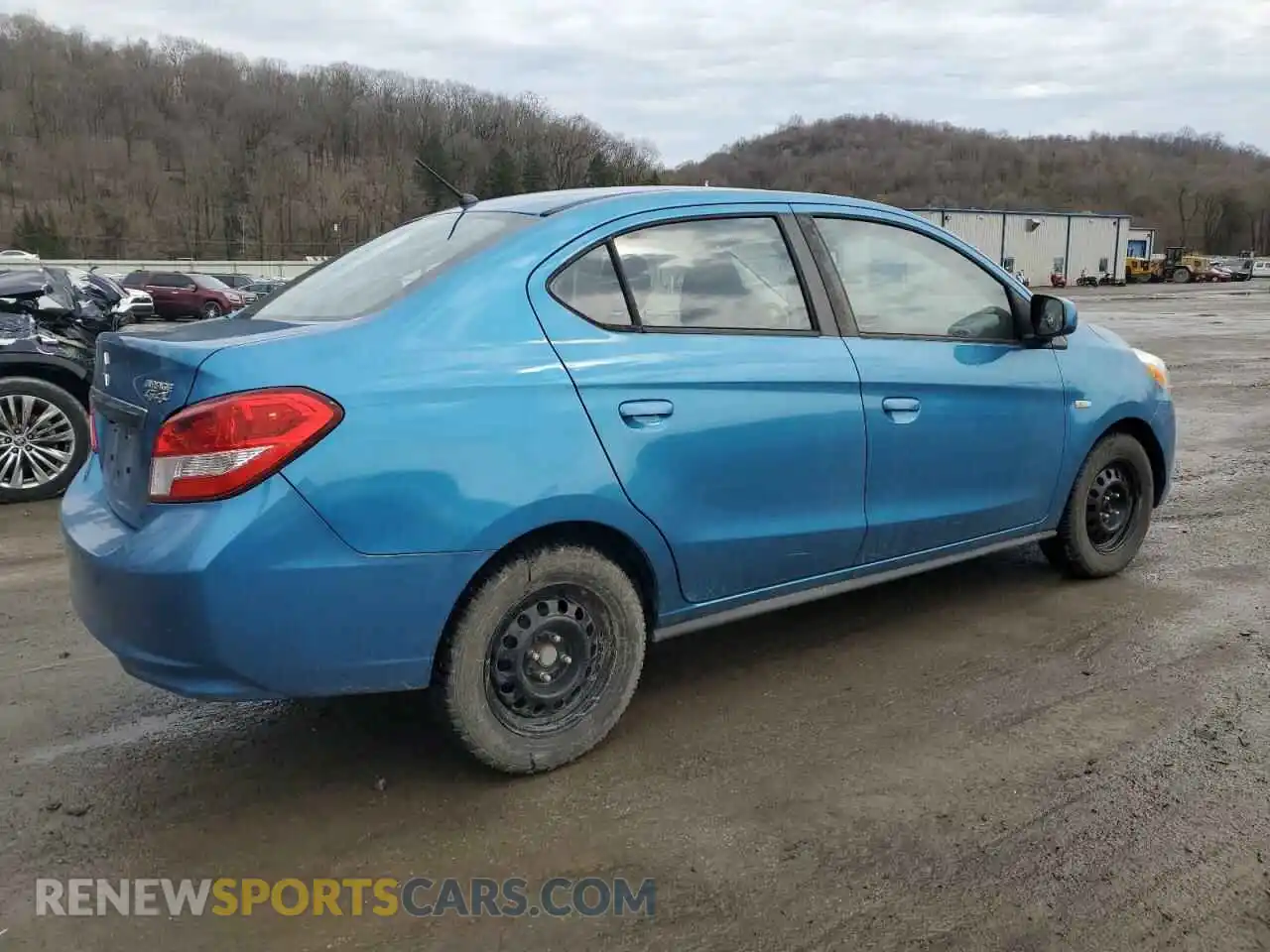 3 Photograph of a damaged car ML32F3FJ7KHF18240 MITSUBISHI MIRAGE 2019