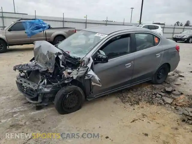 1 Photograph of a damaged car ML32F3FJ8KHF00281 MITSUBISHI MIRAGE 2019