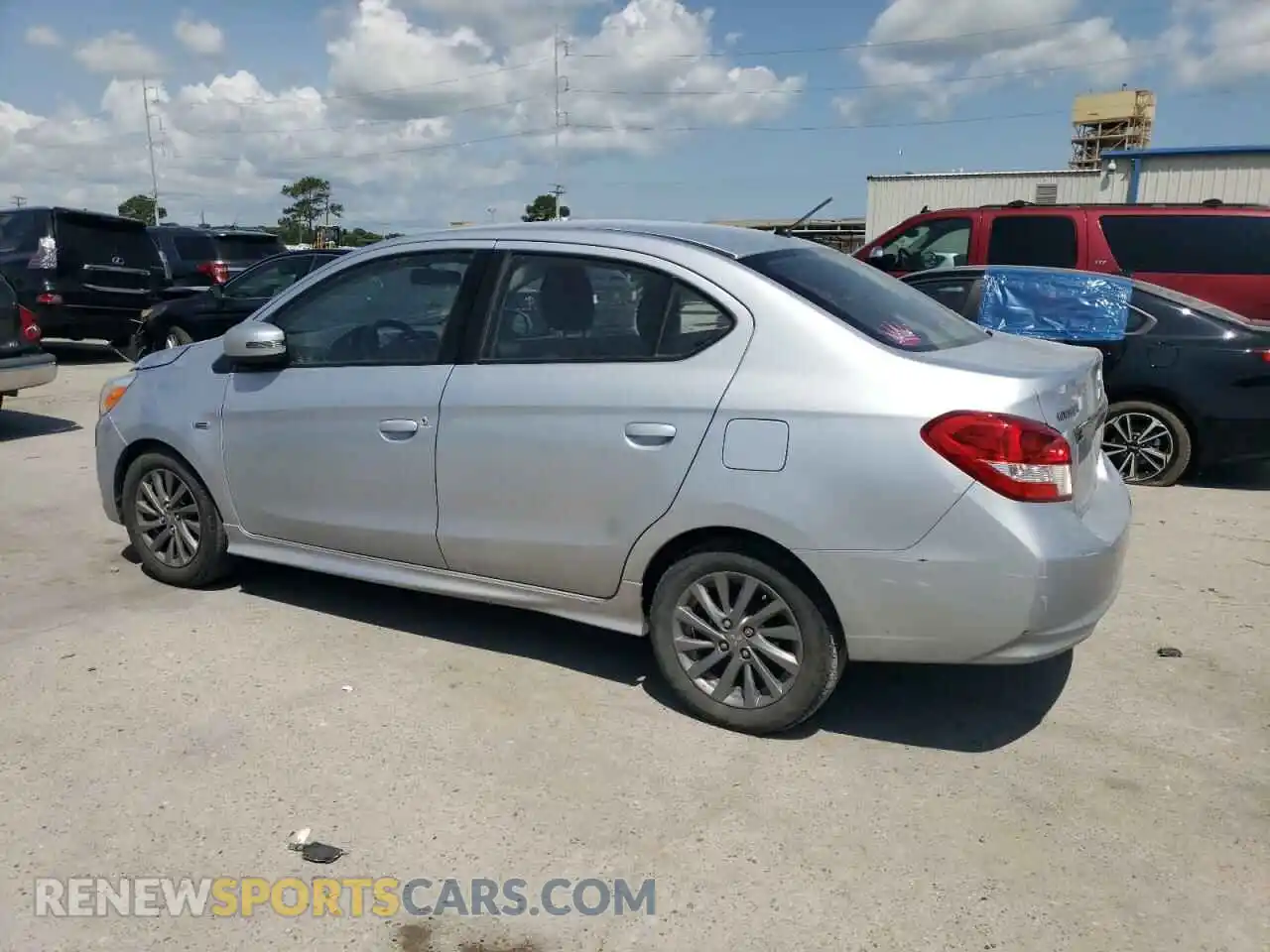 2 Photograph of a damaged car ML32F4FJ2KHF11184 MITSUBISHI MIRAGE 2019