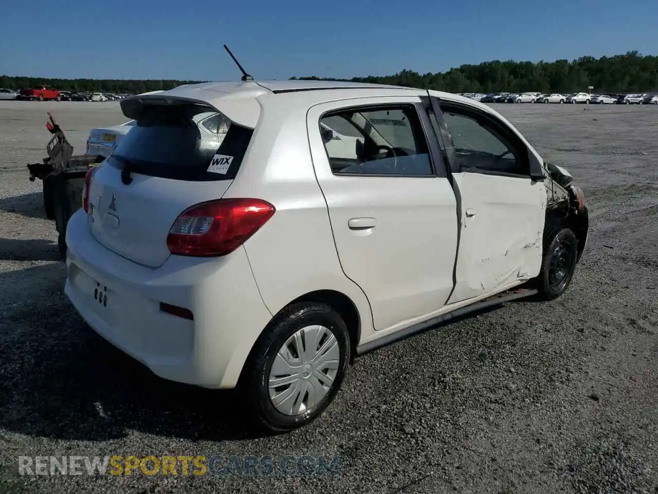 3 Photograph of a damaged car ML32A3HJ0LH003591 MITSUBISHI MIRAGE 2020