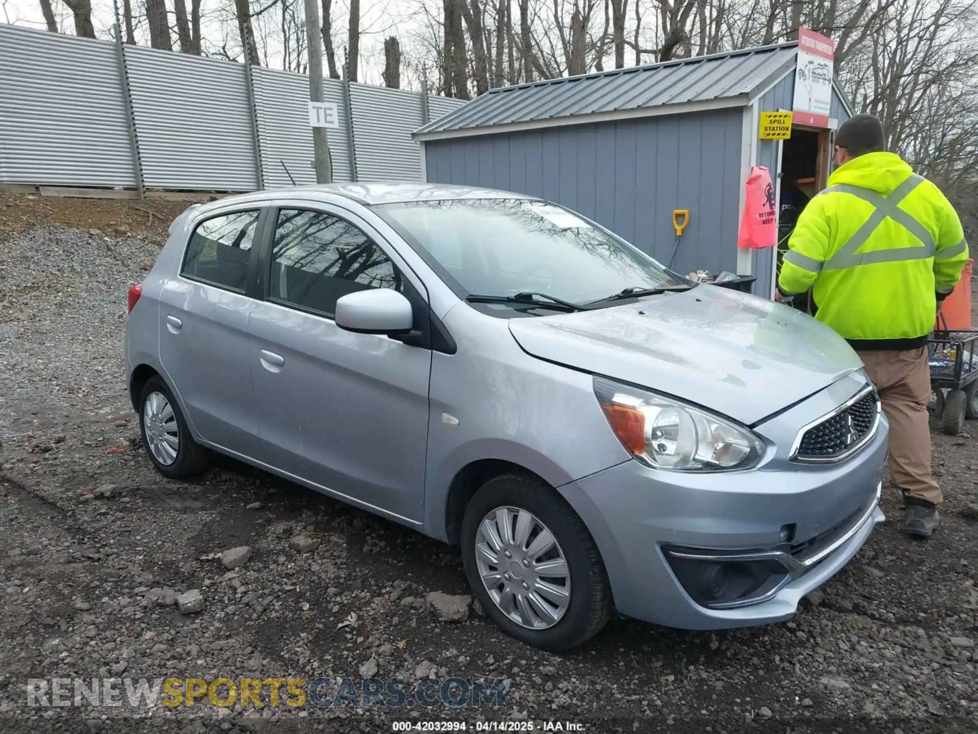 1 Photograph of a damaged car ML32A3HJ2LH005553 MITSUBISHI MIRAGE 2020