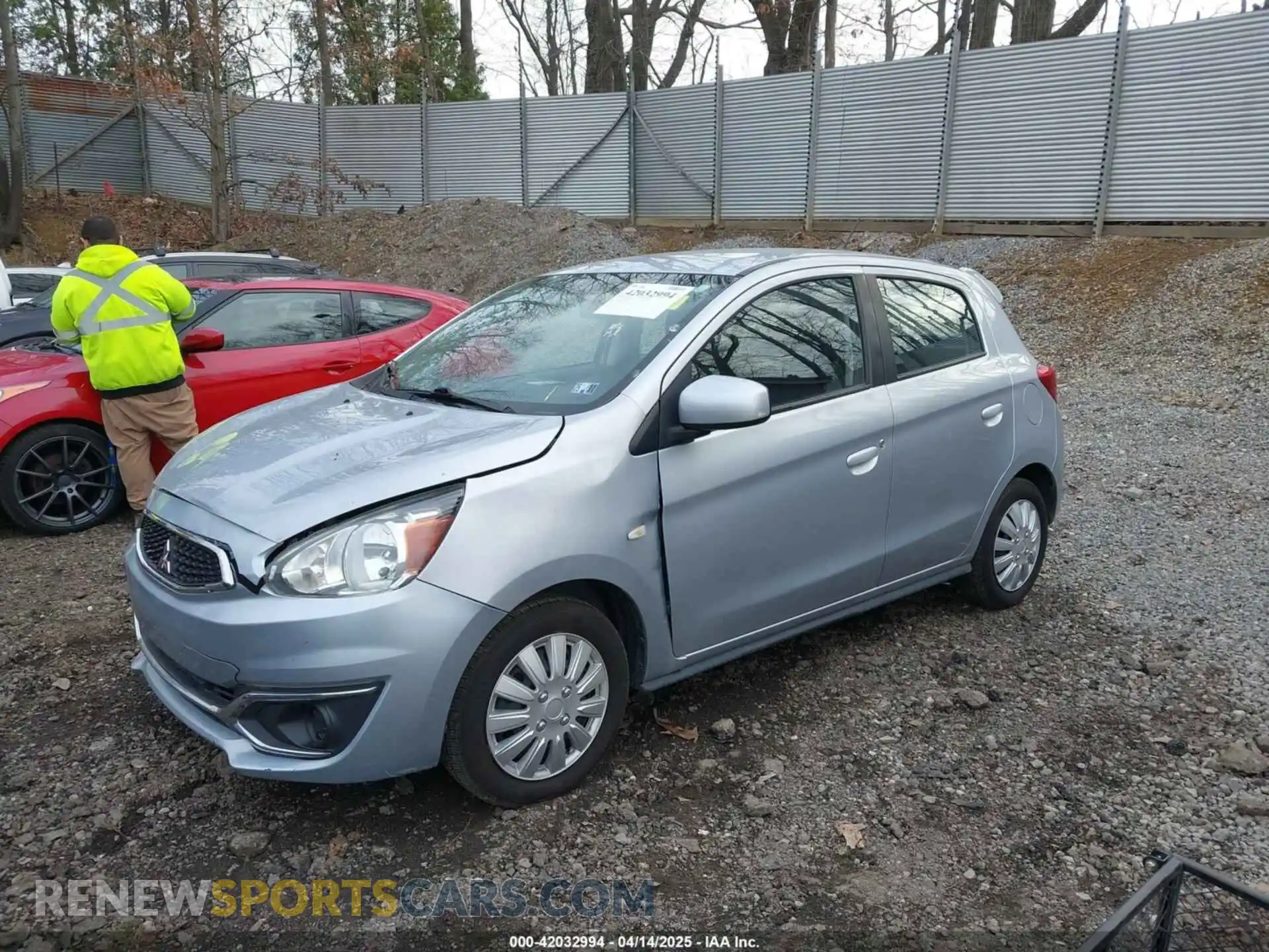 2 Photograph of a damaged car ML32A3HJ2LH005553 MITSUBISHI MIRAGE 2020
