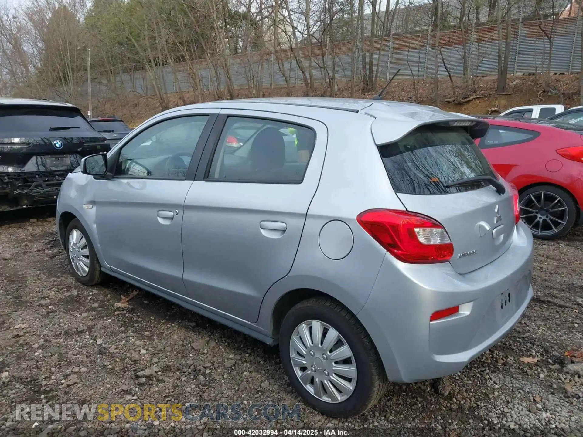 3 Photograph of a damaged car ML32A3HJ2LH005553 MITSUBISHI MIRAGE 2020