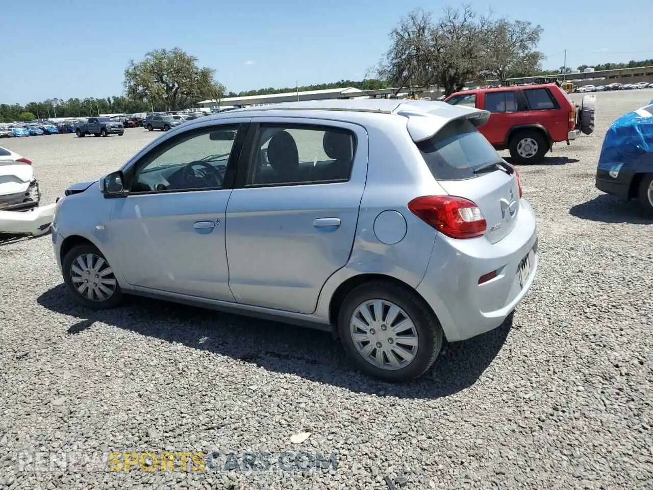 2 Photograph of a damaged car ML32A3HJ3LH005125 MITSUBISHI MIRAGE 2020