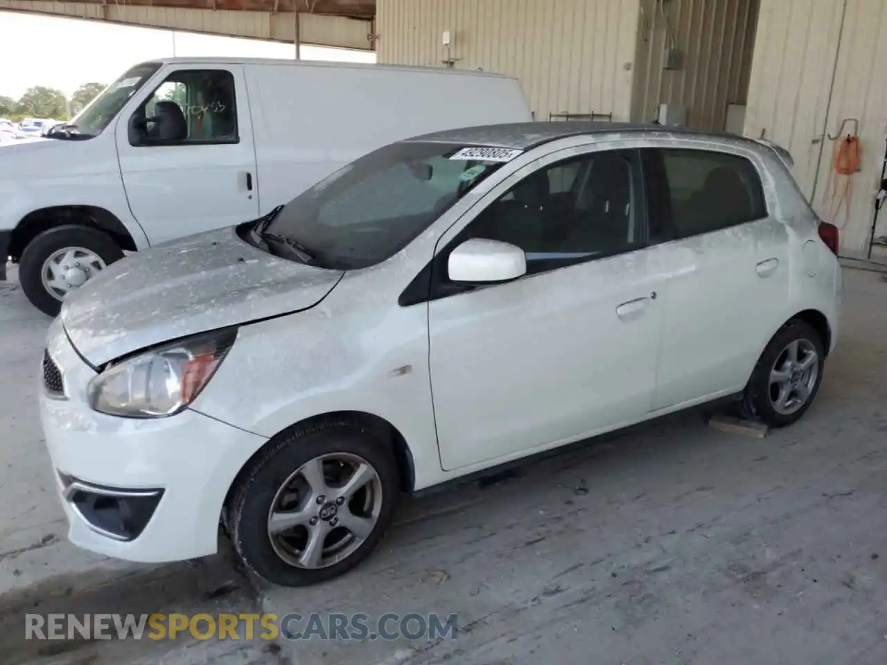 1 Photograph of a damaged car ML32A3HJ3LH005643 MITSUBISHI MIRAGE 2020