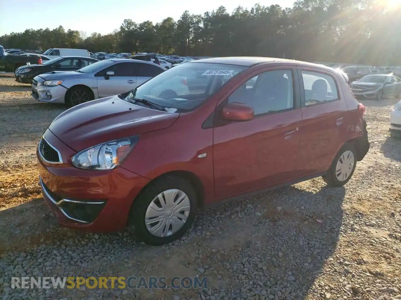1 Photograph of a damaged car ML32A3HJ4LH006557 MITSUBISHI MIRAGE 2020