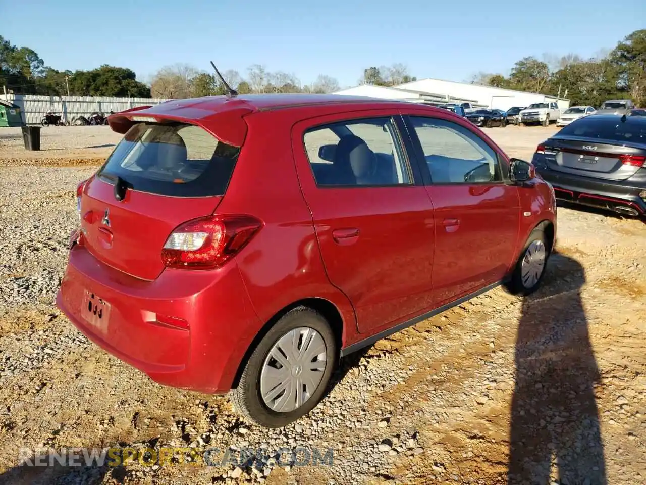 3 Photograph of a damaged car ML32A3HJ4LH006557 MITSUBISHI MIRAGE 2020