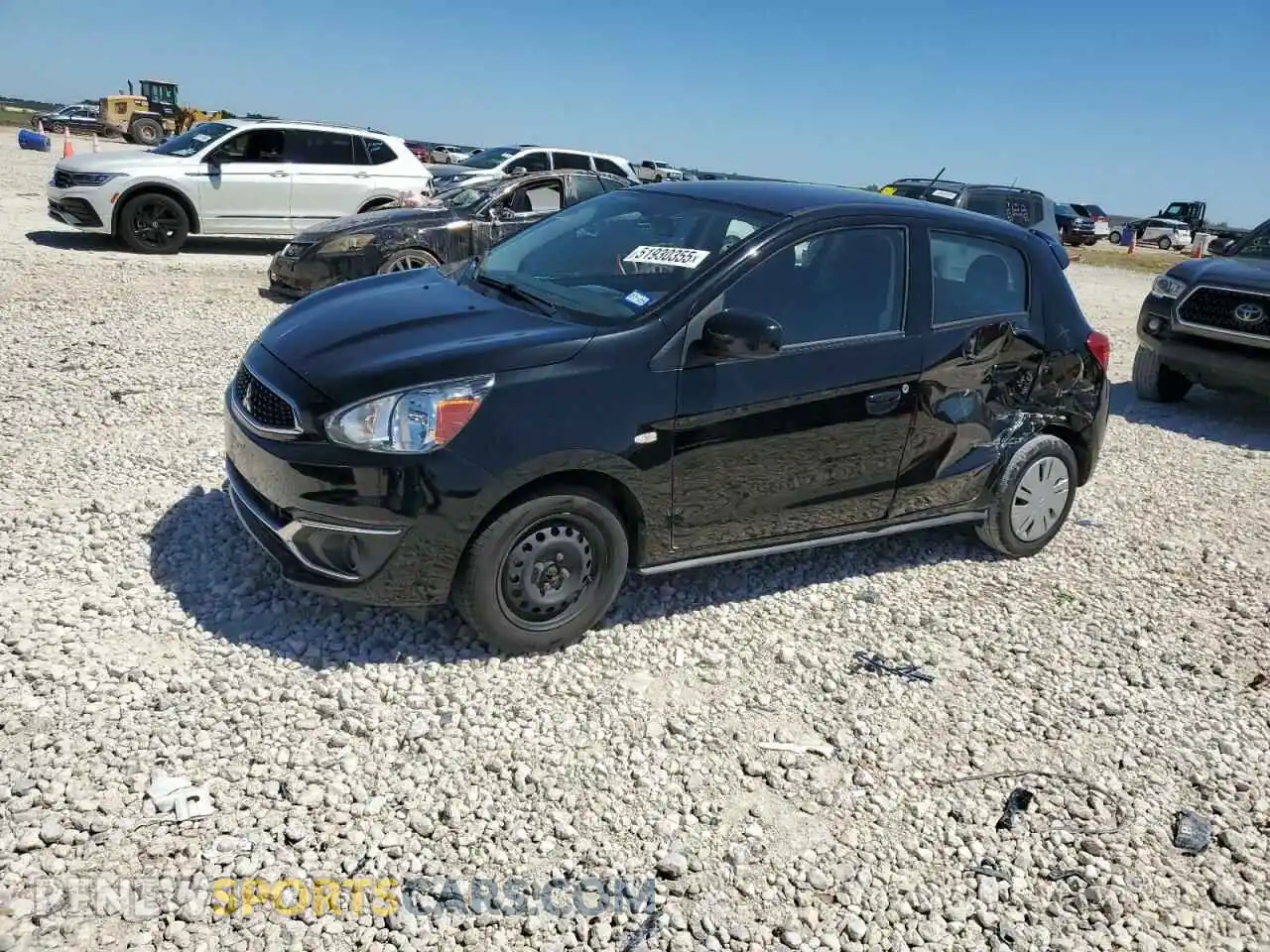 1 Photograph of a damaged car ML32A3HJ4LH006705 MITSUBISHI MIRAGE 2020