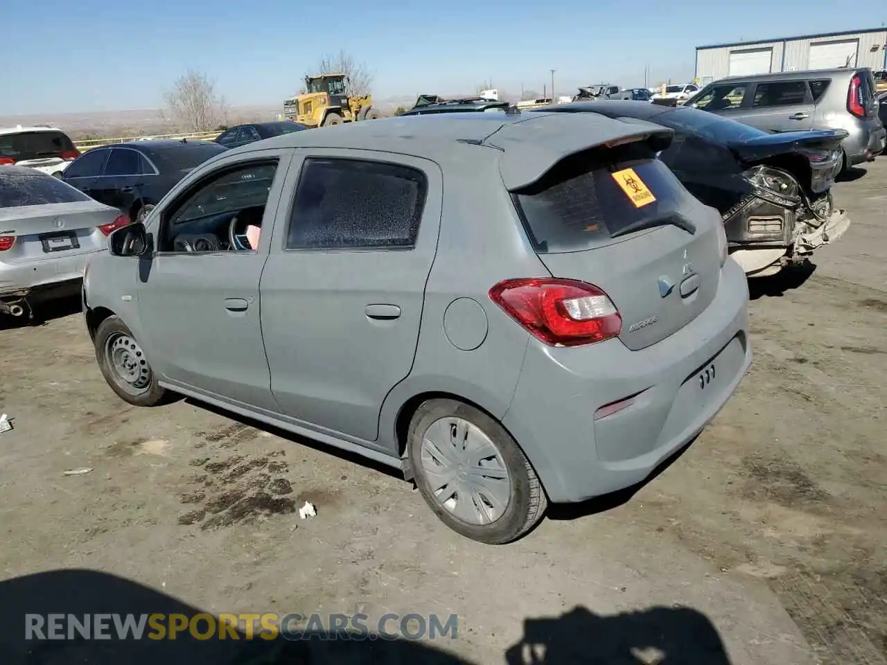 2 Photograph of a damaged car ML32A3HJ4LH010981 MITSUBISHI MIRAGE 2020