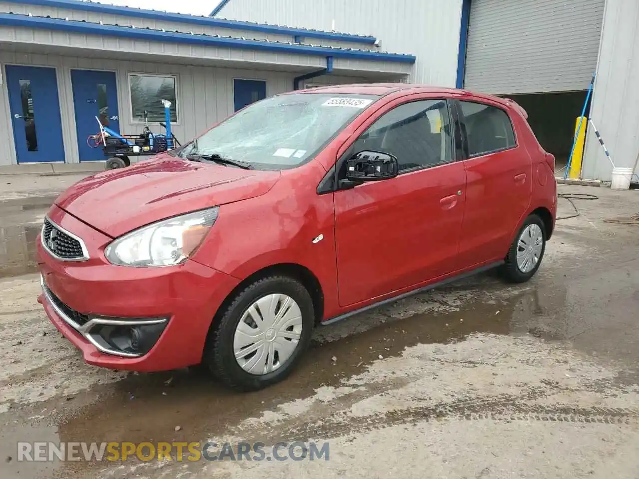 1 Photograph of a damaged car ML32A3HJ7LH001434 MITSUBISHI MIRAGE 2020