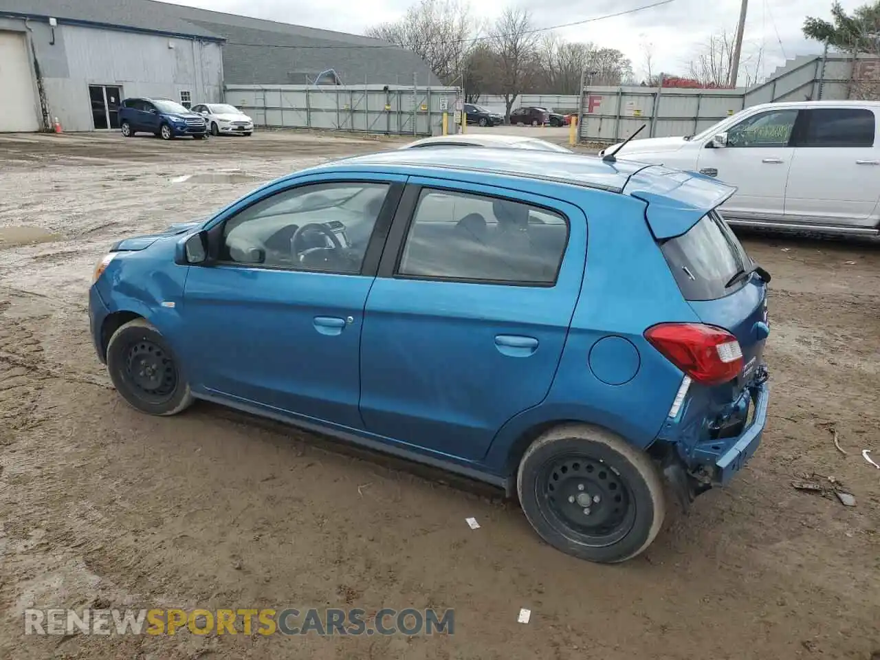 2 Photograph of a damaged car ML32A3HJ8LH006190 MITSUBISHI MIRAGE 2020
