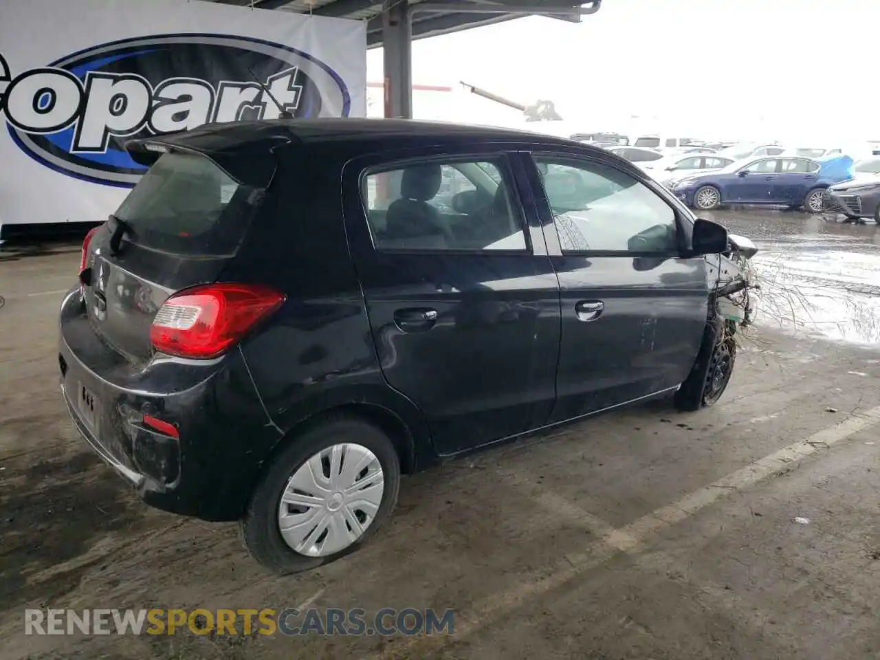 3 Photograph of a damaged car ML32A3HJ8LH010918 MITSUBISHI MIRAGE 2020
