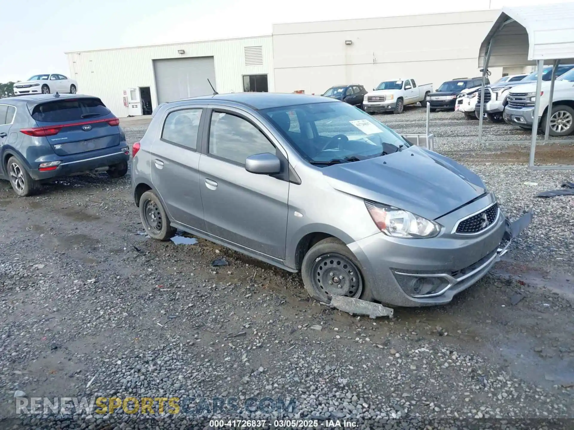 1 Photograph of a damaged car ML32A3HJ9LH002486 MITSUBISHI MIRAGE 2020