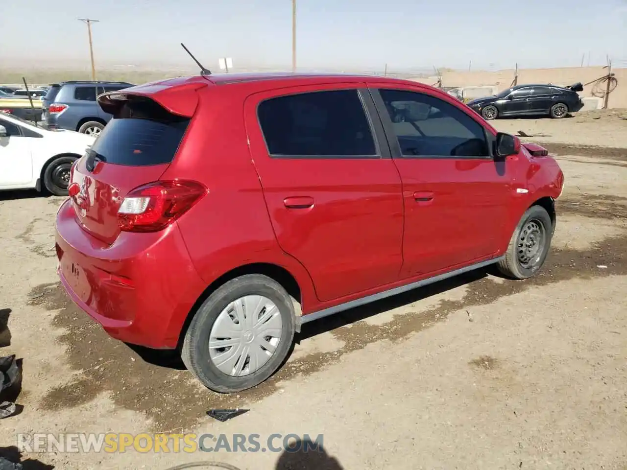 3 Photograph of a damaged car ML32A3HJ9LH007364 MITSUBISHI MIRAGE 2020