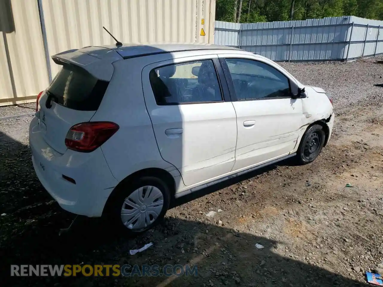 3 Photograph of a damaged car ML32A3HJXLH003971 MITSUBISHI MIRAGE 2020