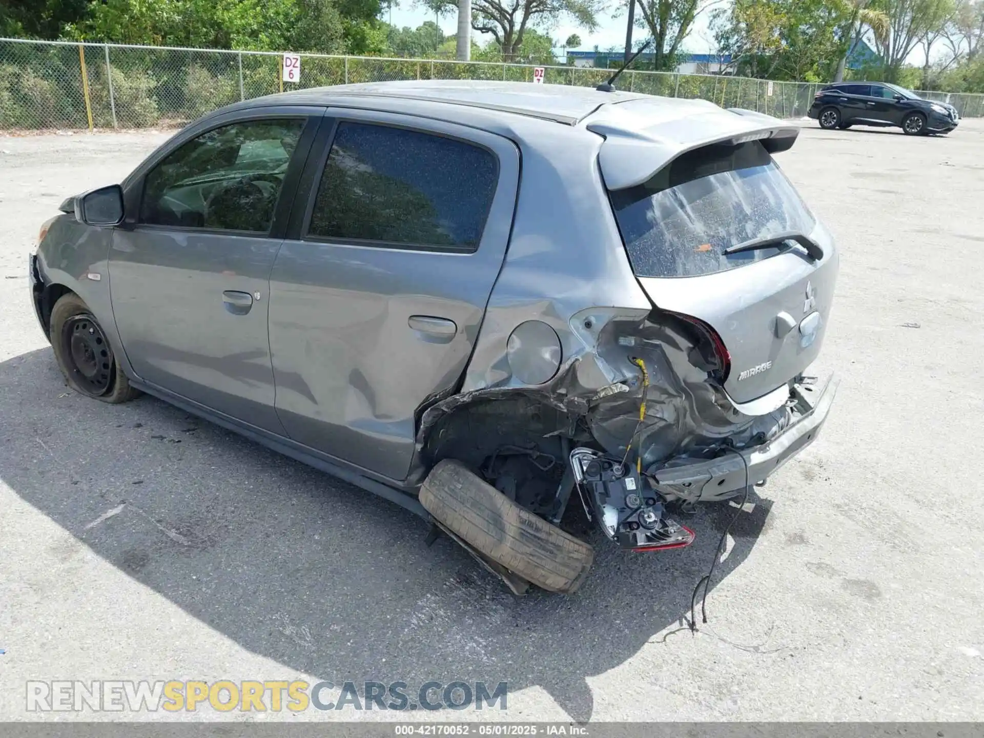 3 Photograph of a damaged car ML32A3HJXLH005610 MITSUBISHI MIRAGE 2020