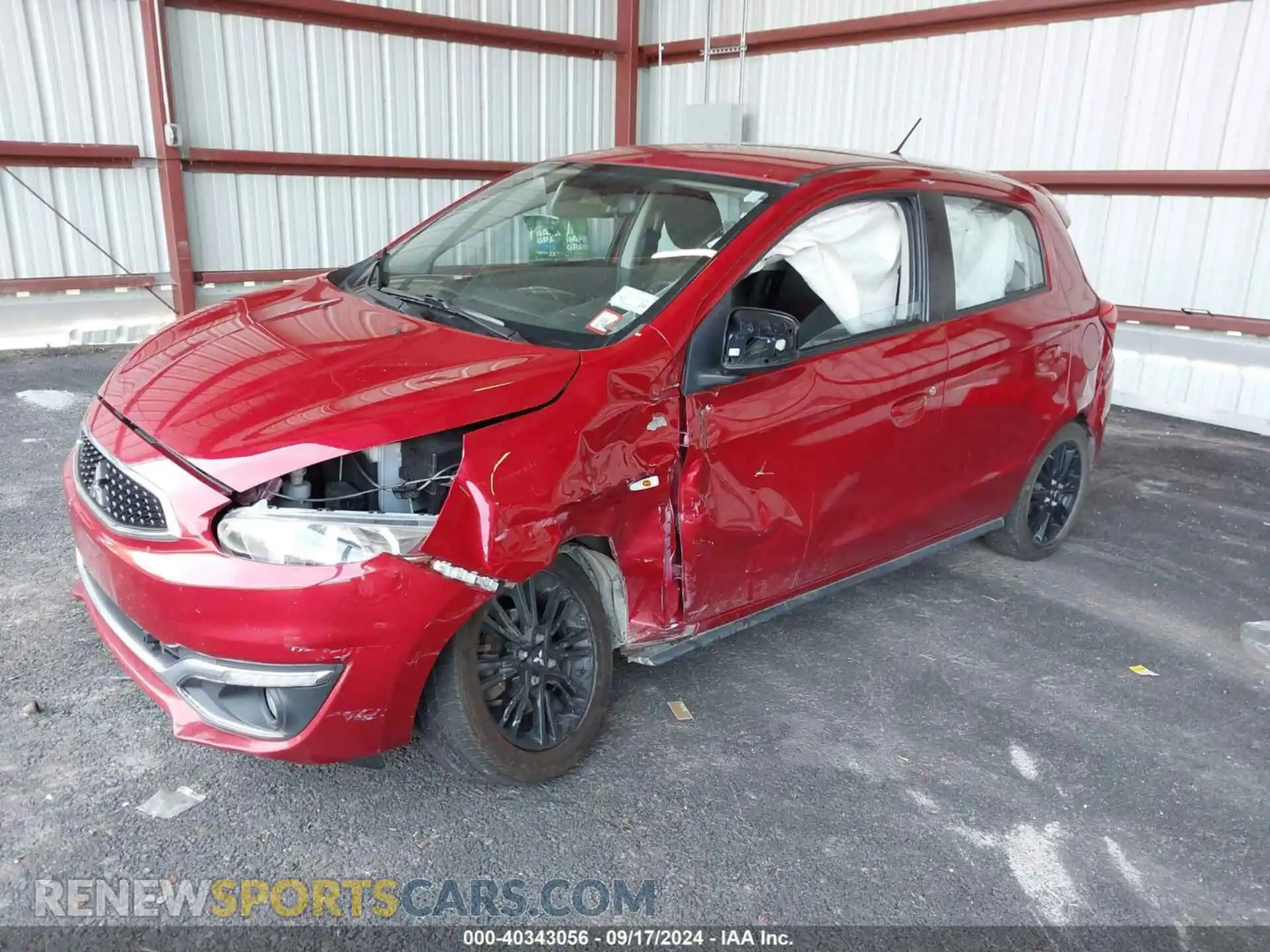 2 Photograph of a damaged car ML32A5HJ4LH006828 MITSUBISHI MIRAGE 2020