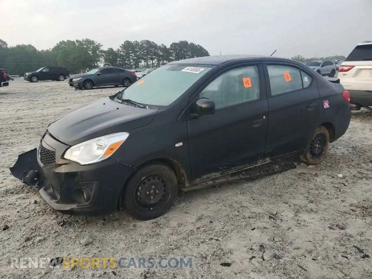 1 Photograph of a damaged car ML32F3FJ0LHF12412 MITSUBISHI MIRAGE 2020