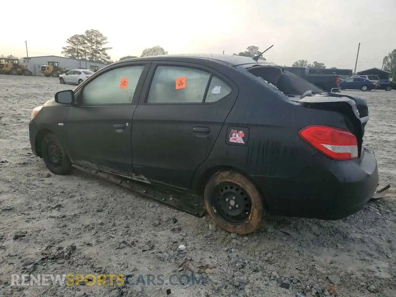 2 Photograph of a damaged car ML32F3FJ0LHF12412 MITSUBISHI MIRAGE 2020