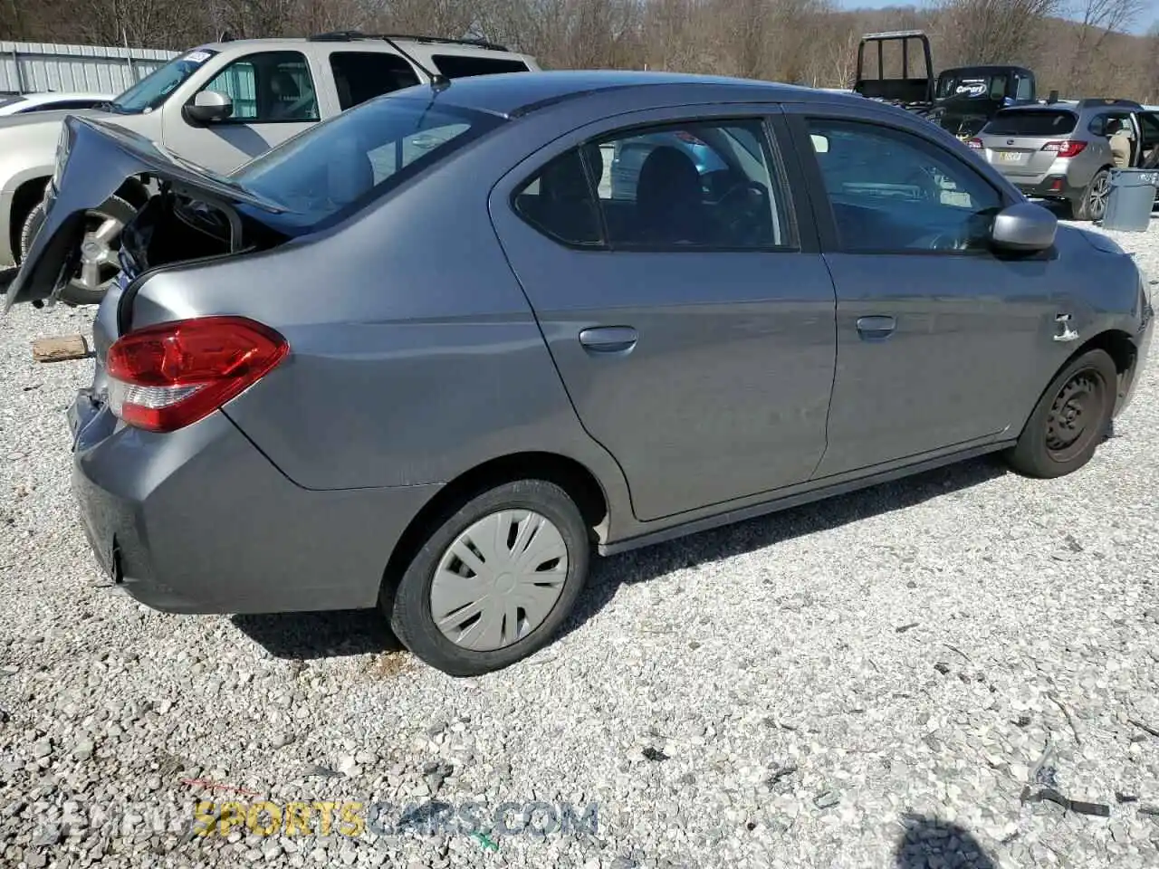 3 Photograph of a damaged car ML32F3FJ2LHF00858 MITSUBISHI MIRAGE 2020