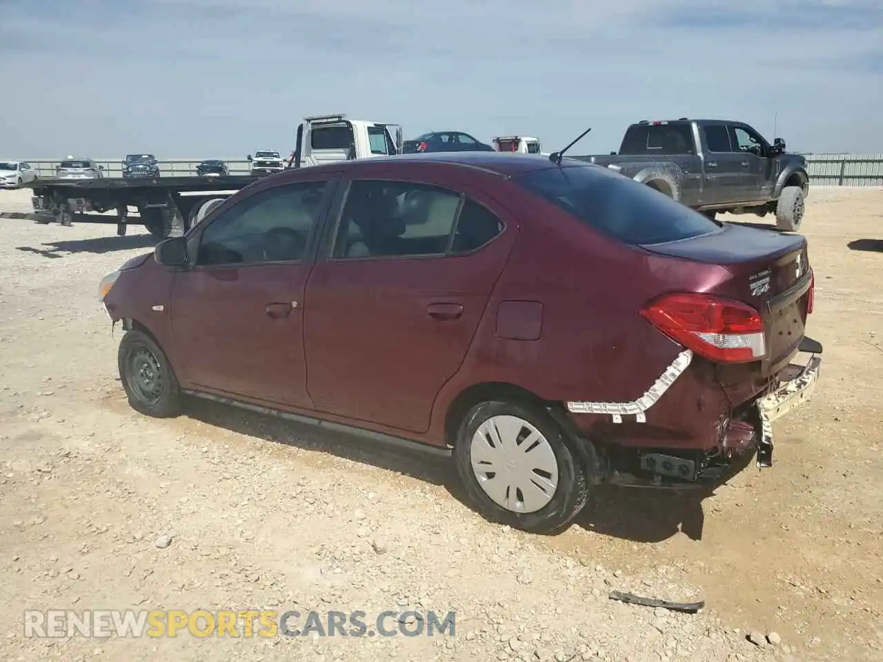 2 Photograph of a damaged car ML32F3FJ3LHF12310 MITSUBISHI MIRAGE 2020