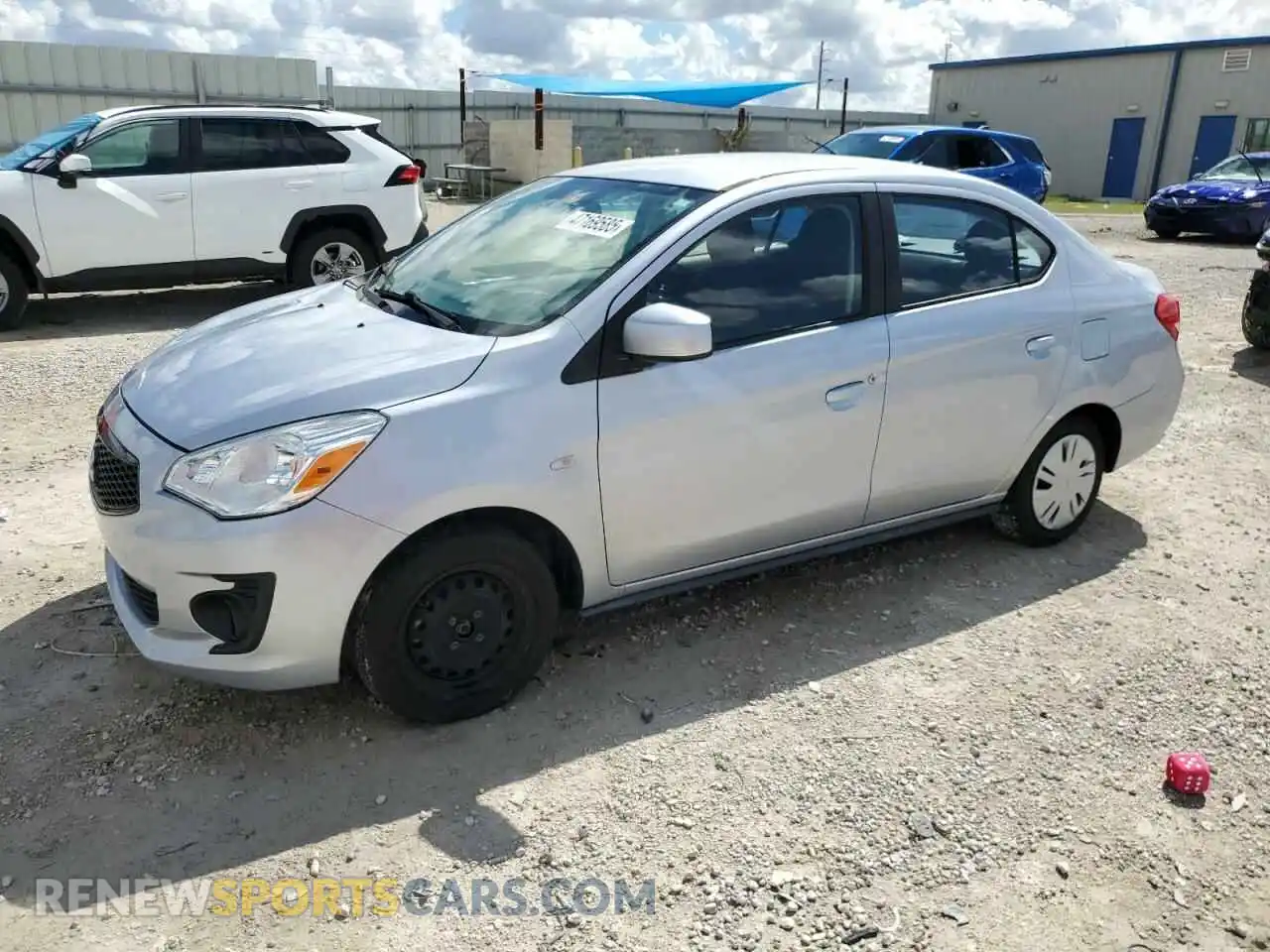 1 Photograph of a damaged car ML32F3FJ3LHF12937 MITSUBISHI MIRAGE 2020
