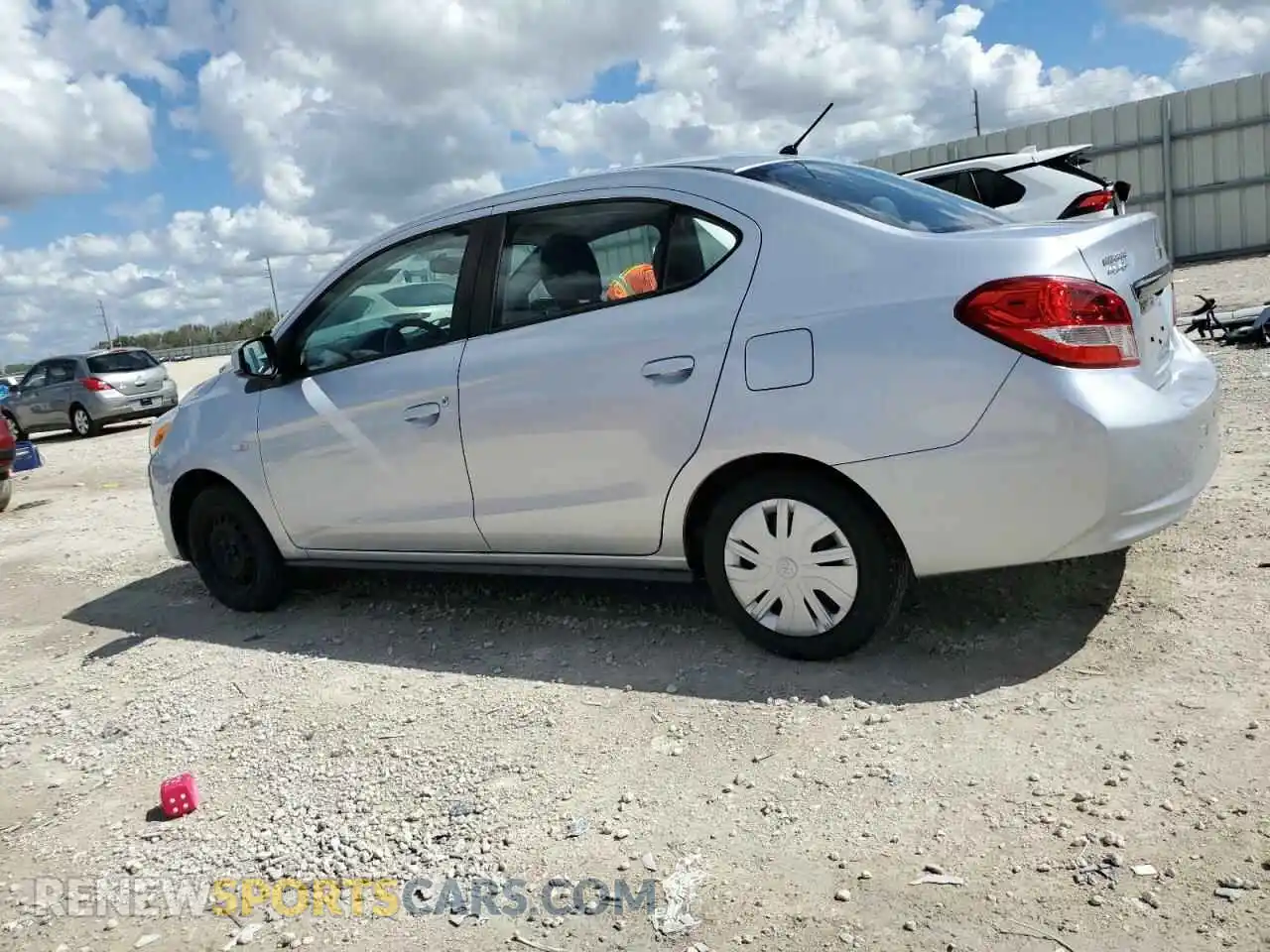 2 Photograph of a damaged car ML32F3FJ3LHF12937 MITSUBISHI MIRAGE 2020