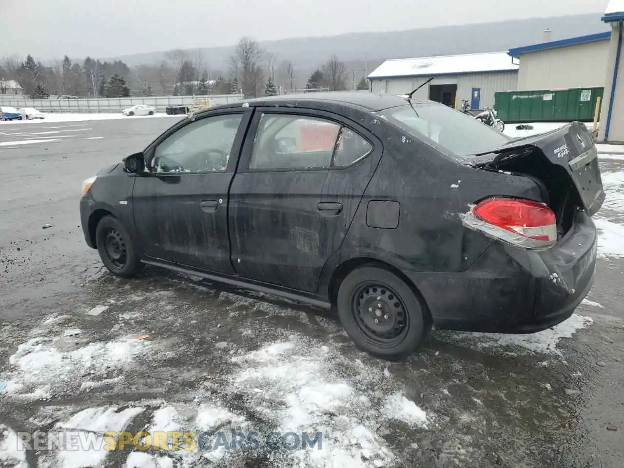 2 Photograph of a damaged car ML32F3FJ4LHF09948 MITSUBISHI MIRAGE 2020