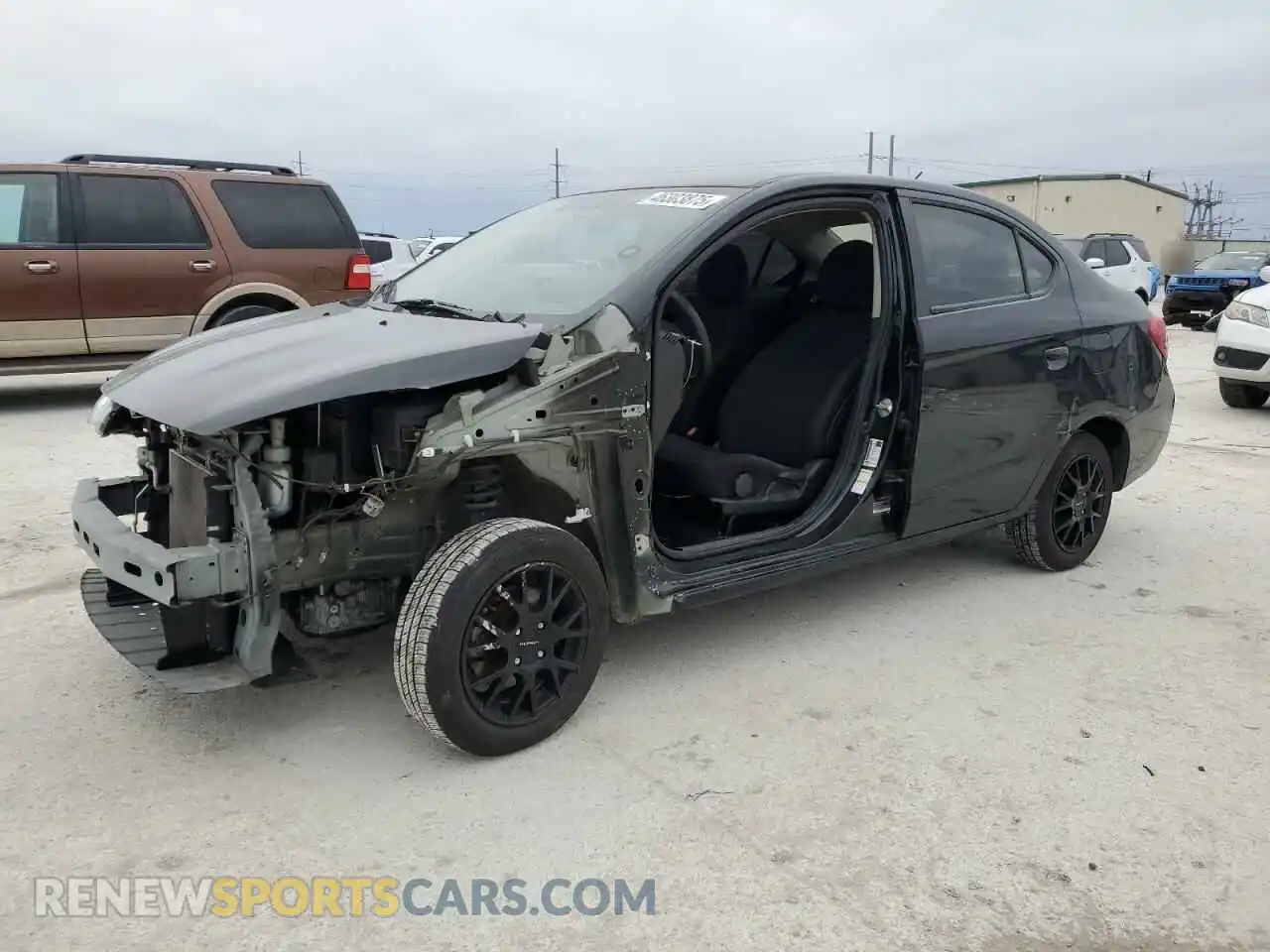 1 Photograph of a damaged car ML32F3FJ4LHF12350 MITSUBISHI MIRAGE 2020