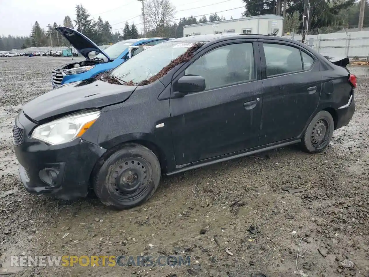 1 Photograph of a damaged car ML32F3FJ5LHF02068 MITSUBISHI MIRAGE 2020