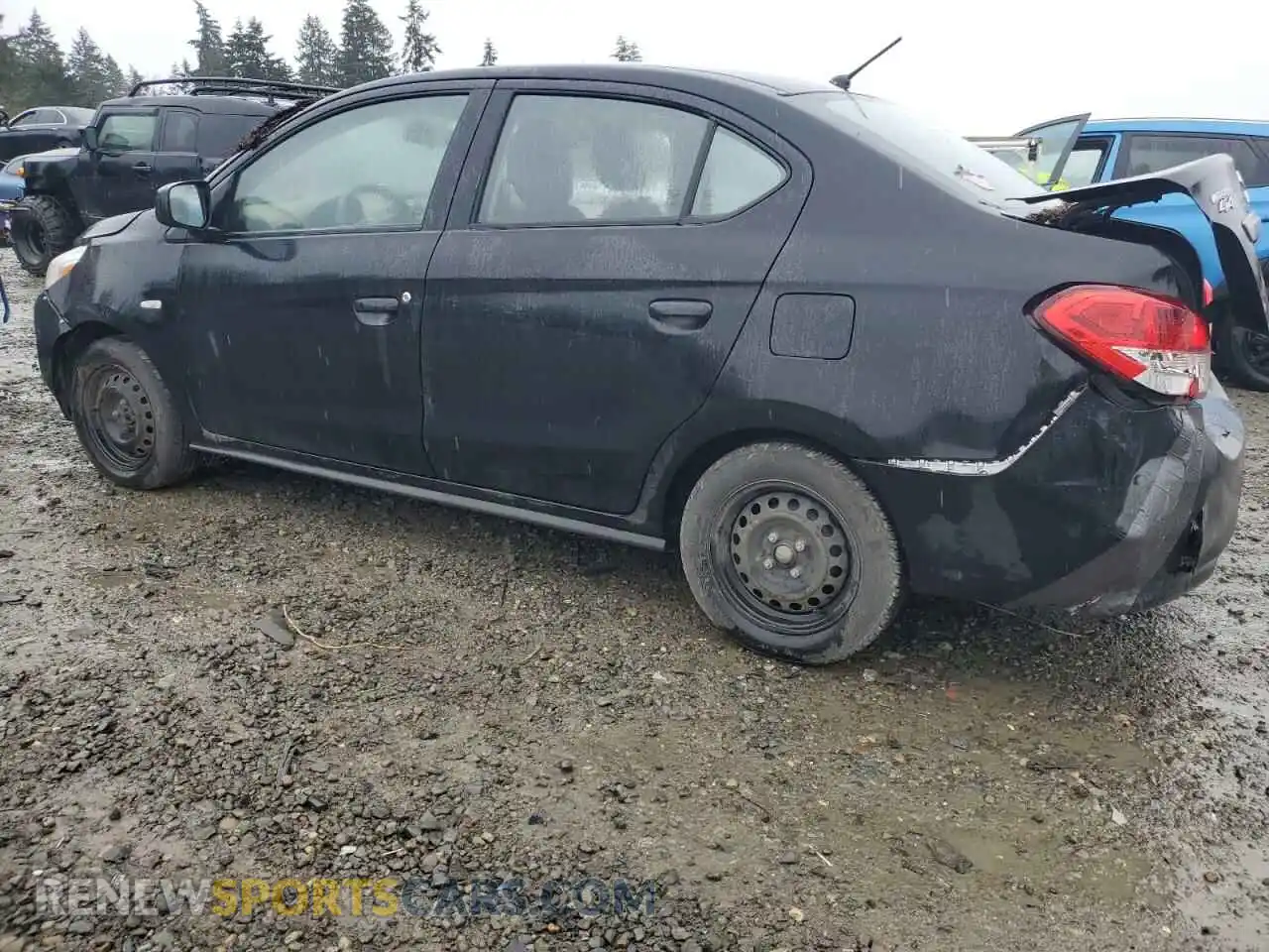 2 Photograph of a damaged car ML32F3FJ5LHF02068 MITSUBISHI MIRAGE 2020
