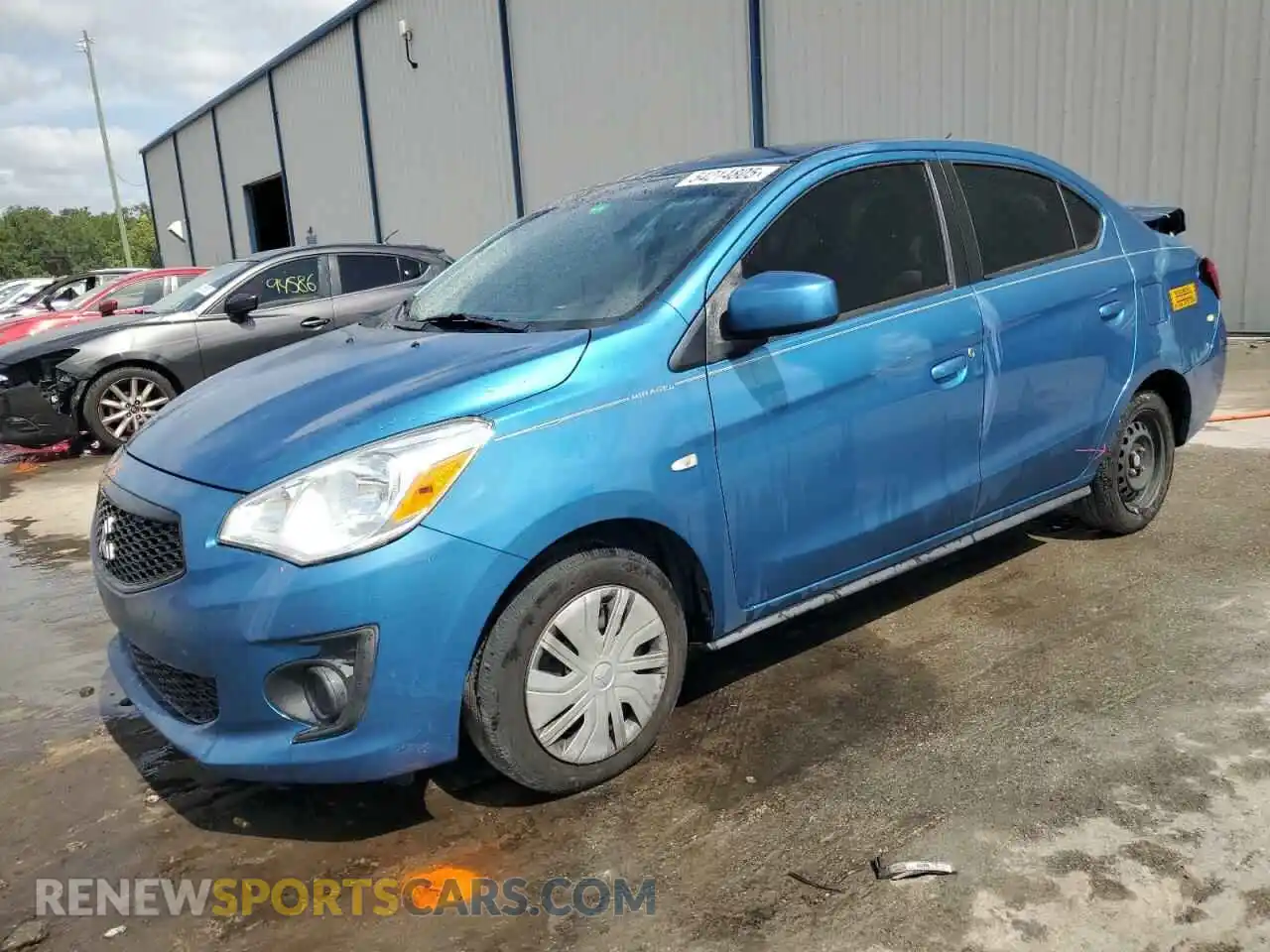 1 Photograph of a damaged car ML32F3FJ5LHF04760 MITSUBISHI MIRAGE 2020