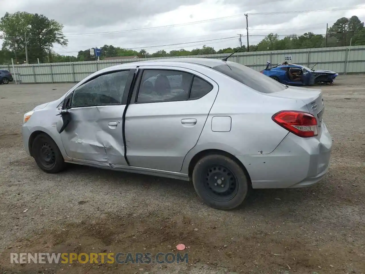 2 Photograph of a damaged car ML32F3FJ5LHF07139 MITSUBISHI MIRAGE 2020
