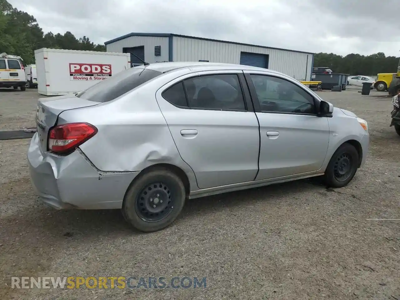 3 Photograph of a damaged car ML32F3FJ5LHF07139 MITSUBISHI MIRAGE 2020