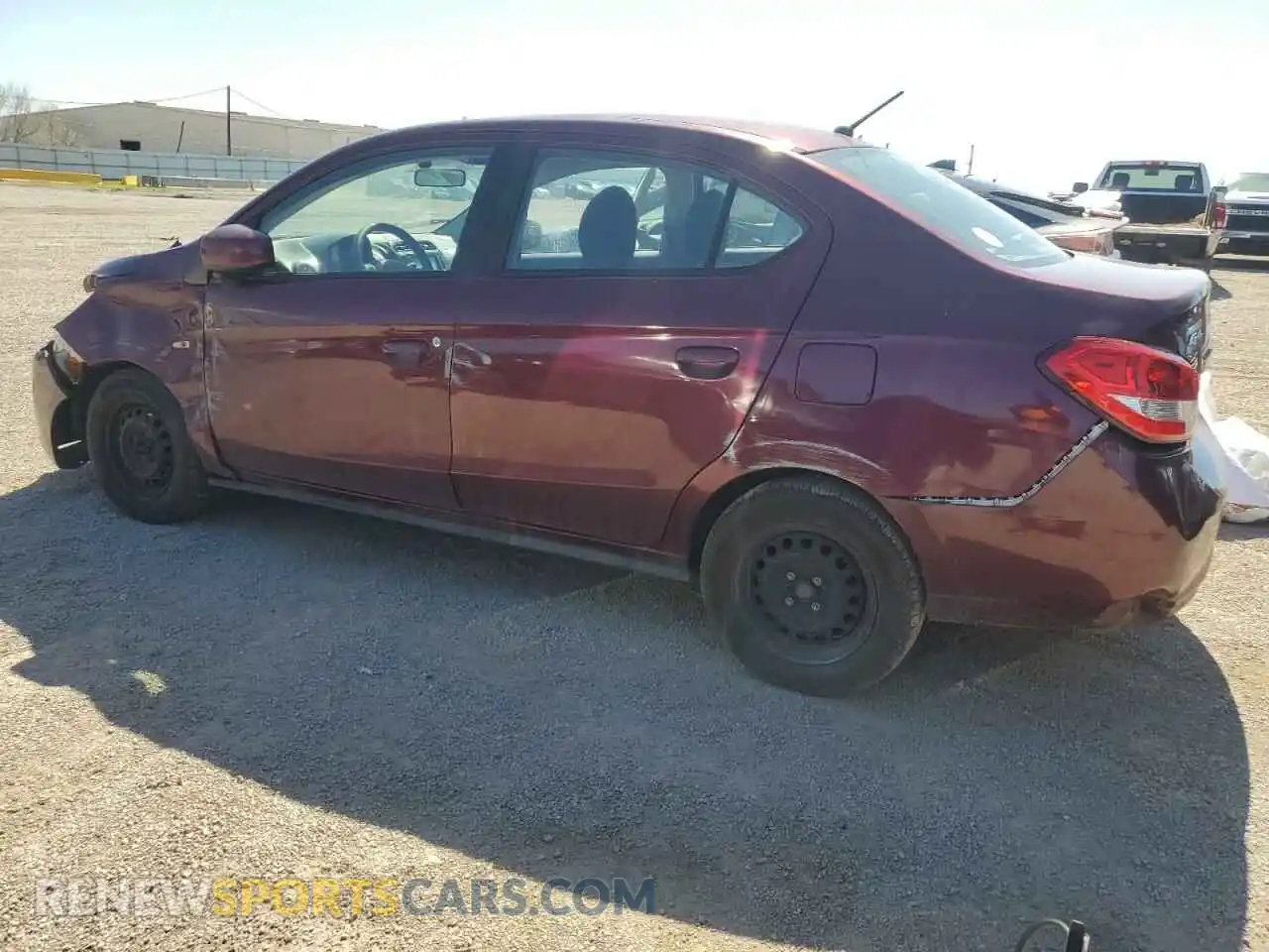 2 Photograph of a damaged car ML32F3FJ5LHF10509 MITSUBISHI MIRAGE 2020