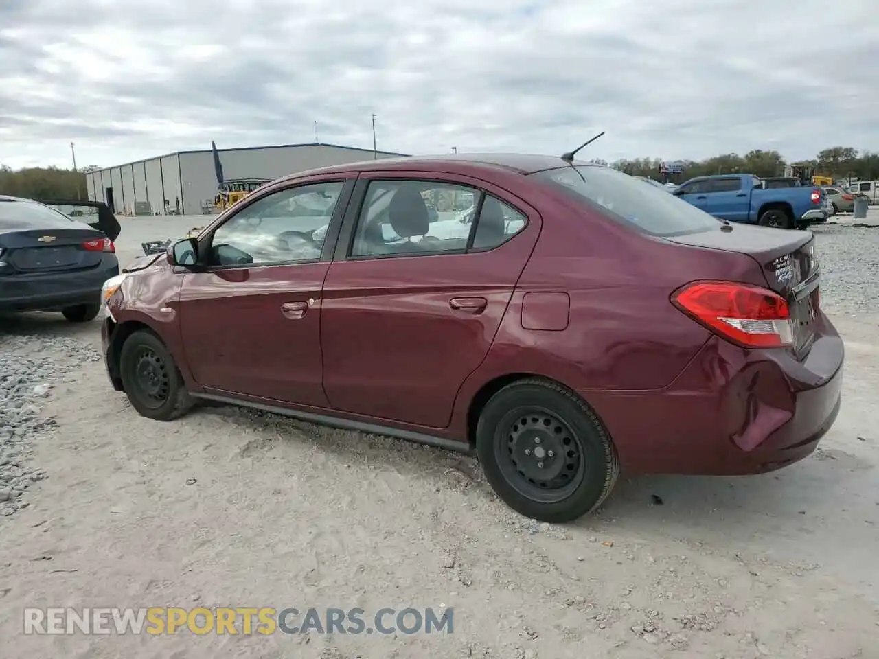 2 Photograph of a damaged car ML32F3FJ7LHF06672 MITSUBISHI MIRAGE 2020
