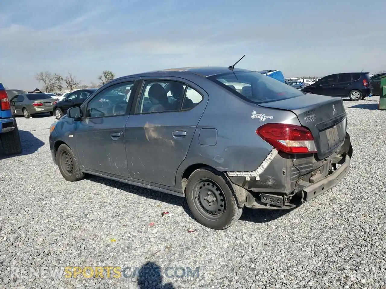 2 Photograph of a damaged car ML32F3FJ7LHF10754 MITSUBISHI MIRAGE 2020