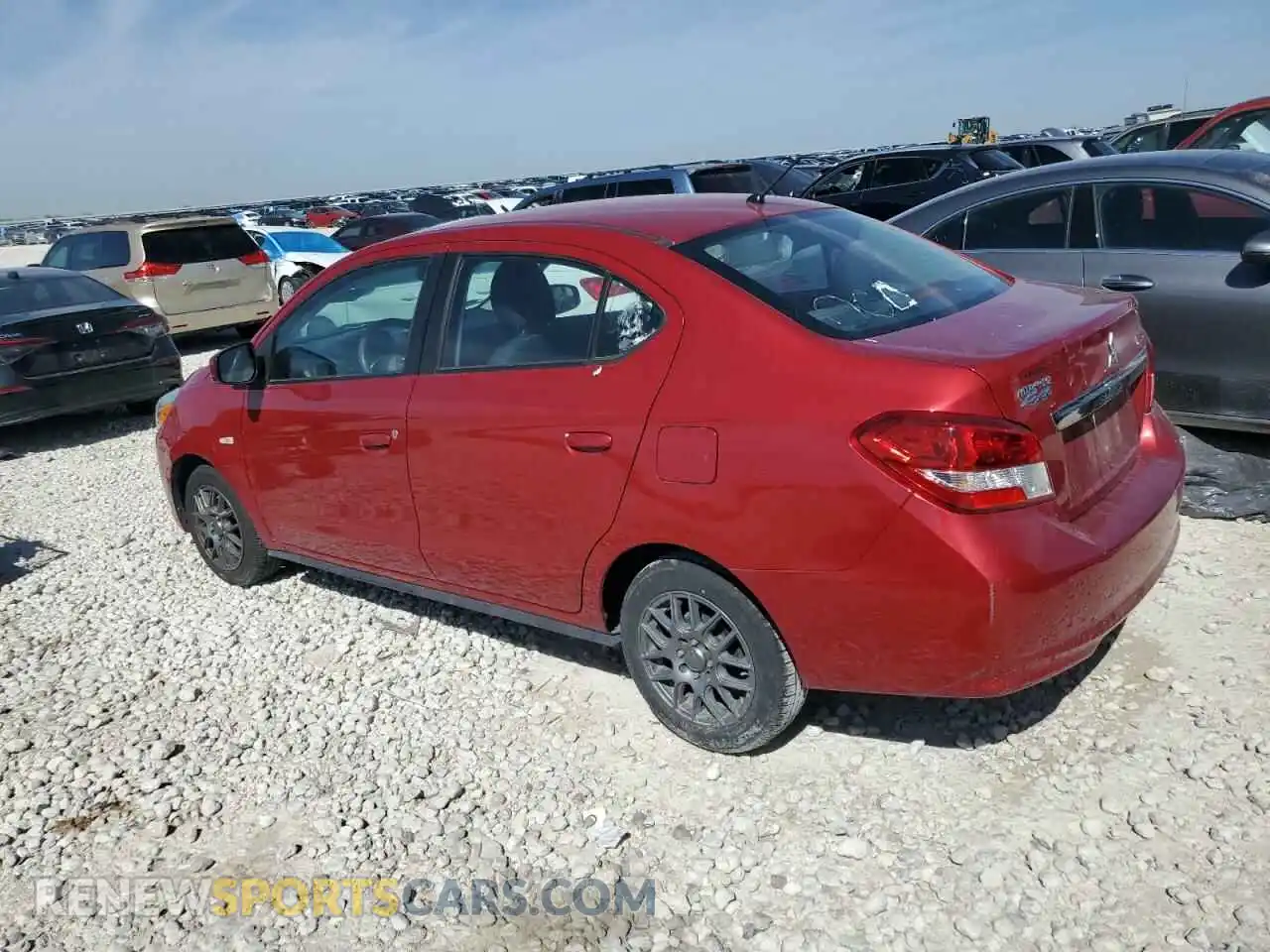 2 Photograph of a damaged car ML32F3FJ9LHF10089 MITSUBISHI MIRAGE 2020